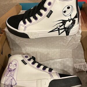 NWB Disney Ground UP The Nightmare Before Christmas High-Tops, kids size 2
